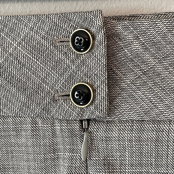 Banana Republic Stretch Pencil Skirt Light Gray Career Work Date - Picture 3 of 6